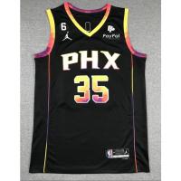 Hot 2023 nba jersey Phoenix Suns No. 35 Durant black basketball jersey