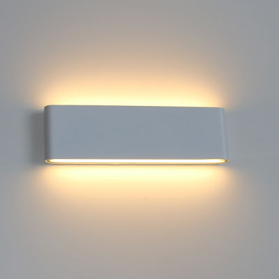 6W 12W 24W LED โคมไฟติดผนังกันน้ำกลางแจ้งในร่มห้องนอนห้องนั่งเล่นระเบียงโคมไฟติดผนังไฟบ้านอลูมิเนียมผนัง Sconce