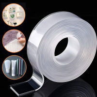 Nano Glue Transparent Double Sided Tape Reusable Waterproof Adhesive Tapes Washable Self adhesive Transparent Tapes Adhesives  Tape