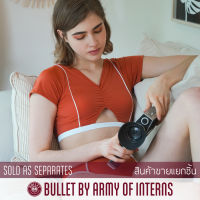 BULLET BY ARMY OF INTERNS เสื้อว่ายน้ำ ขายแยกชิ้น เสื้อแขนสั้น รุ่น Primary top / สีส้ม