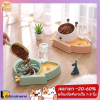 ✨Family✨ ชามอาหารสัตว์เลี้ยง Pet bowl ชามแมว ชามอาหารสุนัข ที่ให้อาหารแมว ชามใส่อาหารแมว ที่ใส่อาหารแมว อาหารแห้งและอาหารเปียก พร้อมส่ง