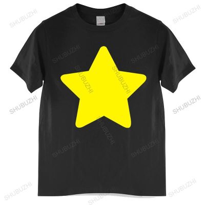 [COD]เสื้อยืดคอกลม ผ้าฝ้าย พิมพ์ลายอัญมณีอวกาศ Steven Universe Yellow Star ขนาดใหญ่ เหมาะกับของขวัญ สําหรับผู้ชายS-5XL  KI5K