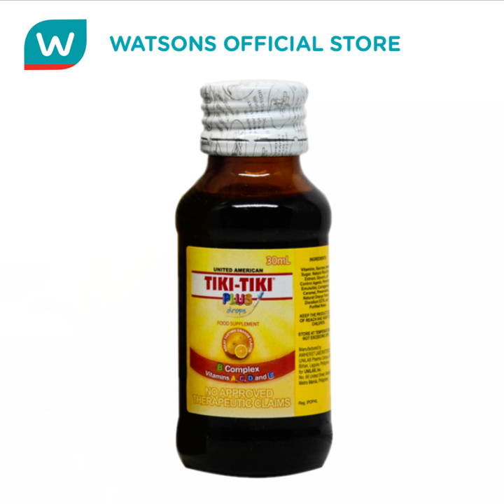 UNITED TIKI TIKI Drops Orange Flavor 30mL Lazada PH