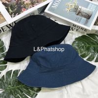 หมวกบักเก็ต หมวกแฟชั่น Bucket hats ผ้าฟอก งานไทยพร้อมส่ง ใส่ได้ทุกเพศ