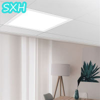 SXH 30*30/30*60ซม. กรอบอลูมิเนียม Led โคมไฟเพดานแบบบูรณาการแบนแผงไฟห้องครัวแผงไฟเป้าเสื้อกางเกงแสงสีขาวโคมไฟเพดาน