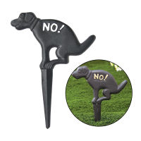 Perfk No Poop Dog Signs Stop Dogs from Pooping On Your Lawn Sign Politely Reads