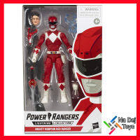 Power Rangers Lightning Collection Mighty Morphin Red 6" Figure พาวเวอร์ เรนเจอร์ ไมท์ตี้ มอร์ฟิน เร้ด ขนาด 6 นิ้ว ฟิกเกอร์