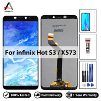 ที่มีคุณภาพสูงสำหรับ Infinix ร้อน S3 X573จอแสดงผล LCD Touch Screen 100% ทดสอบสมัชชา Digitizer เปลี่ยนไม่มีพิกเซลตาย + เครื่องมือฟรี