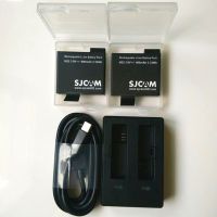 แพ็คเกจ C Gratis Ongkir J76!!100% ดั้งเดิม SJCAM 900Mah การสำรองข้อมูลชาร์จได้แบตเตอรี่และที่ชาร์จและเคสสำหรับ SJCAM M20กล้องเพื่อการกีฬา