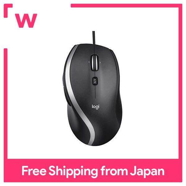 Logitech Wired Mouse M S Fast Scroll Wheel Button Usb Black Wired Mouse Dpi M Windows