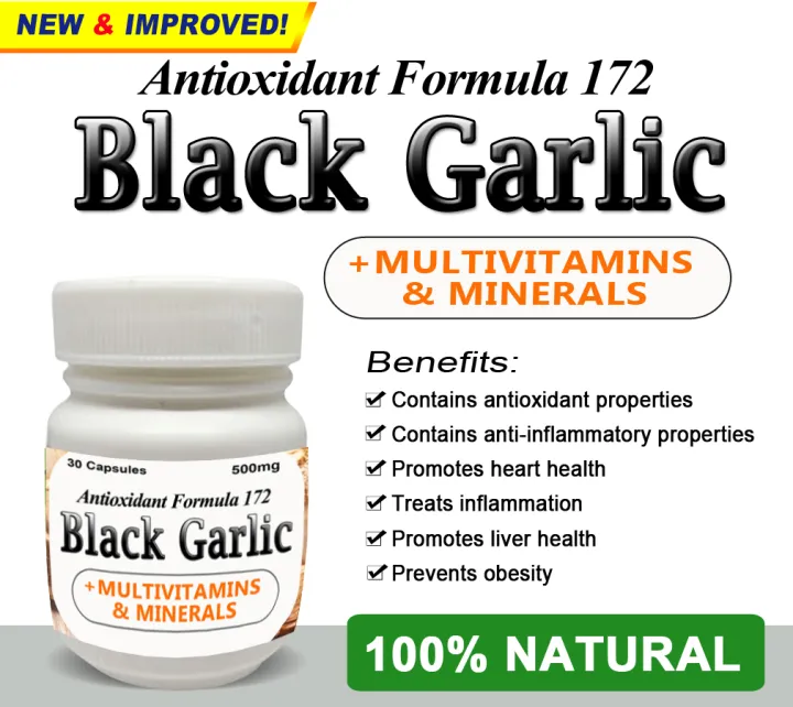 ANTIOXIDANT FORMULA 172 BLACK GARLIC Lazada PH