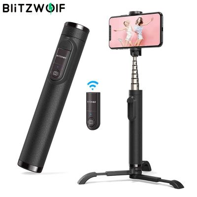 BlitzWolf BW-BS9 Mini Blue&amp;tooth Selfie Stick Monopod Tripod All In One Integrated Detachable Tripods Selfie Sticks for Iphone