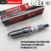 รถหัวเทียน Ford Motorcraft หัวเทียนสำหรับ Ford Explorer 4.0L 2008-2010/ฟอร์ดเอสเคป2.3L 2006-2012 / Mazda CX-7 2.5L # SP530 SP-530 AYFS-32Y-R