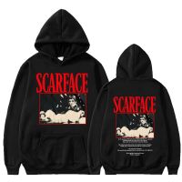 90S Movie Scarface Tony Montana Hoodie Fashion Casual Oversized Men Hoody Vintage Hip Hop Gothic Hoodies Loose Streetwear Unisex Size Xxs-4Xl