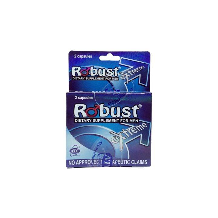 Robust Extreme Dietary Supplement for Men (2 capsules) Lazada PH