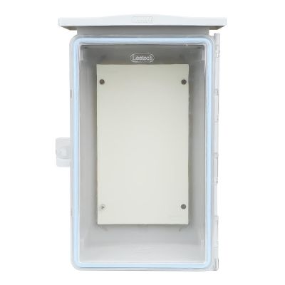 ตู้กันน้ำ ฝาใส LEETECH CT712 7x12 นิ้ว สีเทา ELECTRICAL ENCLOSURE LEETECH CT712 7X12" GREY