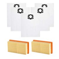 Replacement Parts HEPA Filters Dust Bag Compatible for Karcher WD4 WD5 WD6 MV4 MV5 MV6 Vacuum Cleaner Accessories