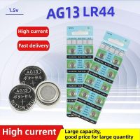 AG13 Lr44เดิม1.5V แบตเตอรี่ลิเธียม LR1154 SR1154 SR44 357ปุ่มแบตเตอรี่นาฬิกาเหรียญ LED แบตเตอรี่