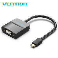 Vention อะแดปเตอร์ USB C VGA Type-C เป็น VGA,ตัวแปลง4K สำหรับ SAMSUNG S20 Surface Pro 7 Huawei P40/P30 Pro USB-C เป็น VGA