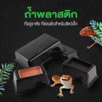 ถ้ำสัตว์เลี้ยง, ถ้ำพลาสติก, ที่ซ้อนตัวสำหรับสัตว์เลื้อยคลาน, ตุ๊กแก, กบ, งู (พร้อมส่ง)