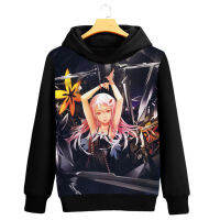 Guilty Crown การ์ตูน Hooded Sweatshirt สำหรับผู้ชายผู้หญิง Sping ฤดูใบไม้ร่วงหนาแขนยาวเสื้อผ้าผู้ชายผู้หญิง Womensand ผู้หญิง Pictureand ฤดูหนาวเสื้อกันหนาวโพลีเอสเตอร์สีดำ WY28 Hoodies