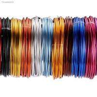 ☂۞✼ 0.6-3mm Meters Anadized Round Aluminum Wire 2-10 Meters Versatile Painted Aluminium Metal Wire For DIY Jewelry Findings