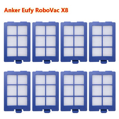 ล้างทำความสะอาดได้ Hepa กรองอุปกรณ์ทดแทนสำหรับ Anker Eufy RoboVac X8ไฮบริดเครื่องดูดฝุ่นหุ่นยนต์อะไหล่