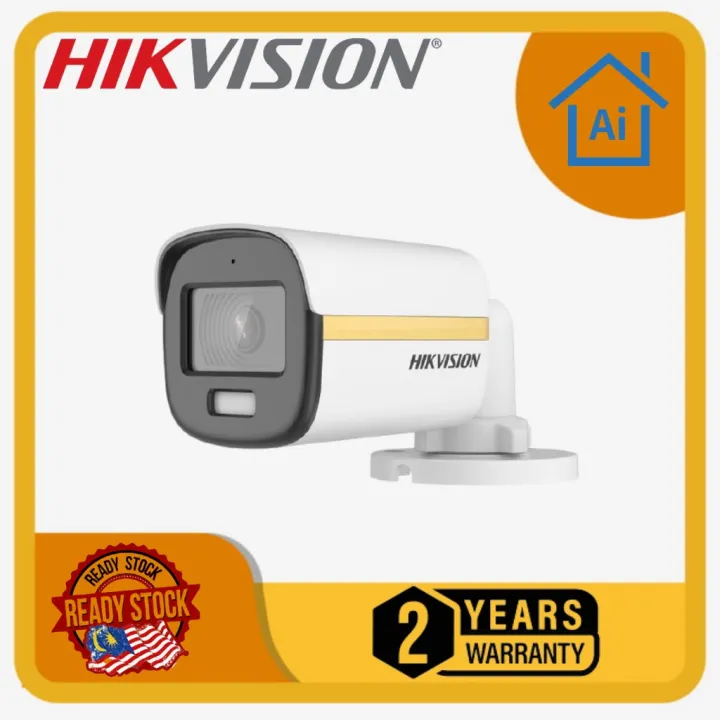 HIKVISION DS2CE10DF3TFS 2 MP ColorVu Audio Fixed Mini Bullet Camera