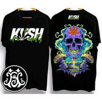 KUSH เสื้อยืดโอเวอร์ไซส์วินเทจออกแบบใหม่คุณภาพสูงรับประกันเสื้อผ้าสำหรับผู้ชายและผู้หญิงเสื้อ เสื้อเชิ้ตลำลองผู้ชายแขนสั้น จัดส่งจากประเทศไทย