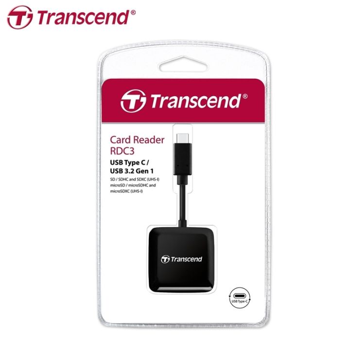 transcend-rdc2-card-reader-for-android-usb-type-c-การ์ดรีดเดอร์