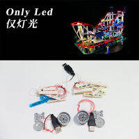 Only Led Light Kit For 10261 Creative Roller Coaster (NOT Include The Model)