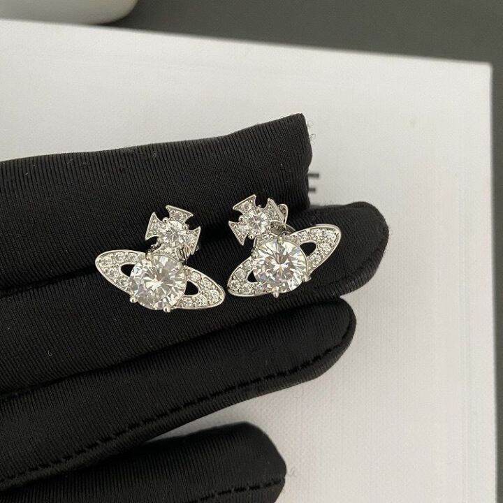 westwood-vivian-empress-dowager-saturn-full-diamond-stud-earrings-female-internet-celebrity-simple-design-earrings-retro-hong-kong-style-rhinestone-diamonds-2023-importedth