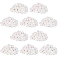 10X Swimming Pools Filter Balls Wet Dry Cotton Canister Clean Fish Tank Filter Material Water Purification Fiber 200g