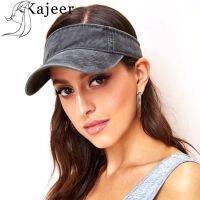 【KFAS Clothing Store】 Kajeer ใหม่ Visor หมวกฤดูKFAS Clothing Storeผู้หญิง39; S กอล์ฟอาทิตย์หมวกหมวกเบสบอลปรับขนาด Viseira Beanies ชายหาดที่ว่างเปล่าหมวกด้านบนกีฬาหมวก