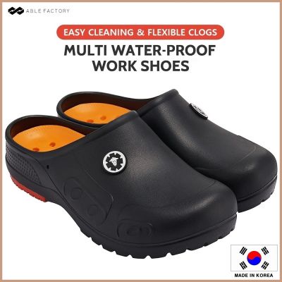 ♟™∏ ABLE Unisex-Adult Mens and Womens Waterproof Multipurpose Clogs Slip Resistant Work Shoes (Slipper Type)