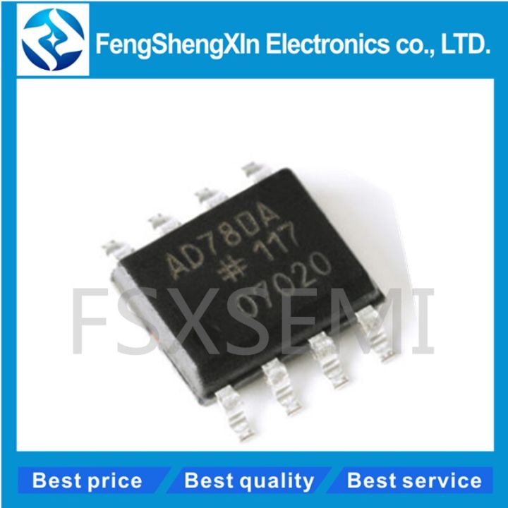 10pcs/lot New AD780 AD780ARZ SOP-8 AD780A AD780AR Operational amplifier IC