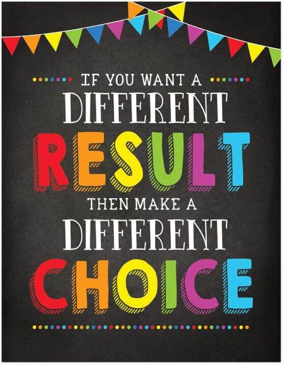 Classroom Teacher Wall Art Decor Poster Signs If You Want a Different ...