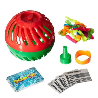 Splash Ball Timer Reusable Water Game Toys with 20 Balloons Funny Timer s For Throwing &amp; Catching Splashs for Pool Outdoor Garden Park ball color is random cute