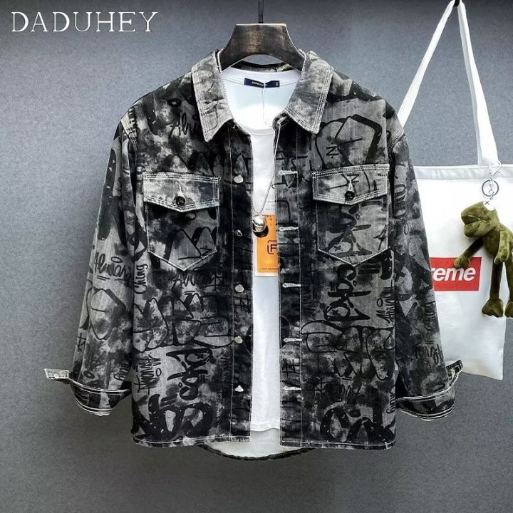 ส่งของ-daduhey-autumn-fashion-nd-loose-shirt-jacket-ins-mens-trendy-fashion-joker-handsome-casual-denim-jacket