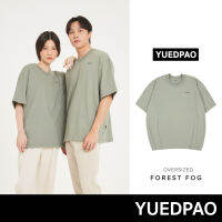 Yuedpao No.1 เสื้อยืด Signature Oversize Summer ผ้าหนาทรงสวย ยับยากรีดง่าย รับประกันไม่ย้วย 2 ปี เสื้อยืด สี  Forest fog