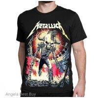 ใหม่ Metallica Original NTS 100 ผ้าฝ้ายคุณภาพสูง unise T-shirtmen T-shirtmen