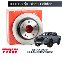 TRW Black Paint จานเบรค Isuzu DMAX 2020+ Hi-Lander / V-Cross (320mm)