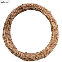 SUC Hand-Woven Rattan Wreath DIY Vine Branch Garland Personalized Hanging Decoration For Halloween Christmas