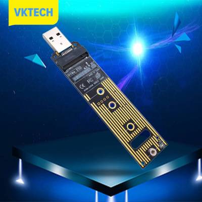 [Vktech] M.2 SSD NVME ไปยัง USB 3.1อะแดปเตอร์ USB3.1 M.2 USB 3.1 NVME ชิป JMS583 M.2 NVME เพื่อ USB-A การ์ดแปลงสัญญาณภายในสำหรับ SSD PCI-E/M.2 Nvme
