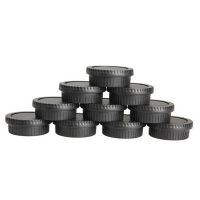 10 PCS Rear Lens Cap for Canon EOS Lens +10 PCS Body Cap High Impact Plastics for Canon EOS Body for Canon DSLR SLR EOS EF