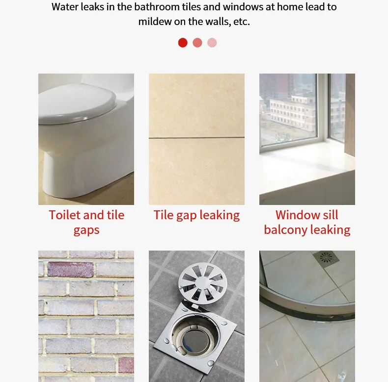 Transparent Waterproof Coating Transparent Waterproof Paint toilet Balcony  Smashing Brick Roof Leak Proof Glue