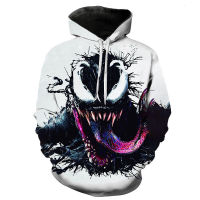 Autumn Venom Hoodie Mens Womens Children Fashion Casual Sweatshirt 3D Print Pullover Street Hip Hop Harajuku Top Men Clothing