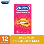 HCMBao cao su Durex Pleasuremax gan gai 12 pcs