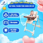 Ghế ăn dặm cho bé Chilux Grow S - Điều chỉnh độ cao linh hoạt