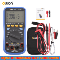 OWON B41T Digital BT Multimeter with Offline Record 22000 Counts True RMS Auto-ranging Electrical Tester LCD AC DC Voltage